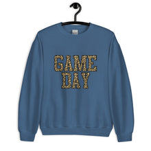 Load image into Gallery viewer, Game Day Leopard Print Unisex Sweatshirt