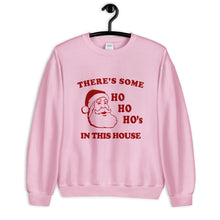 Load image into Gallery viewer, There's Some Ho Ho Ho's In This House Unisex Christmas Sweatshirt