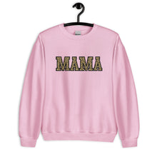 Load image into Gallery viewer, Mama Leopard Print Unisex Sweatshirt
