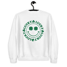 Load image into Gallery viewer, Lucky Smile St Patrick's Day Unisex Sweatshirt