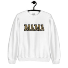 Load image into Gallery viewer, Mama Leopard Print Unisex Sweatshirt