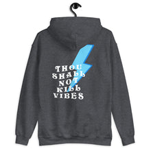 Load image into Gallery viewer, Thou Shall Not Kill Vibes Unisex Hoodie