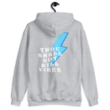 Load image into Gallery viewer, Thou Shall Not Kill Vibes Unisex Hoodie