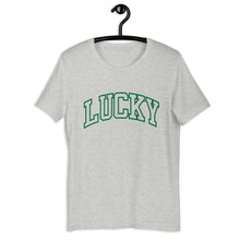 Load image into Gallery viewer, Lucky St Patrick's Day Short-Sleeve Unisex T-Shirt