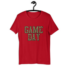 Load image into Gallery viewer, Game Day Leopard Print Short-Sleeve Unisex T-Shirt