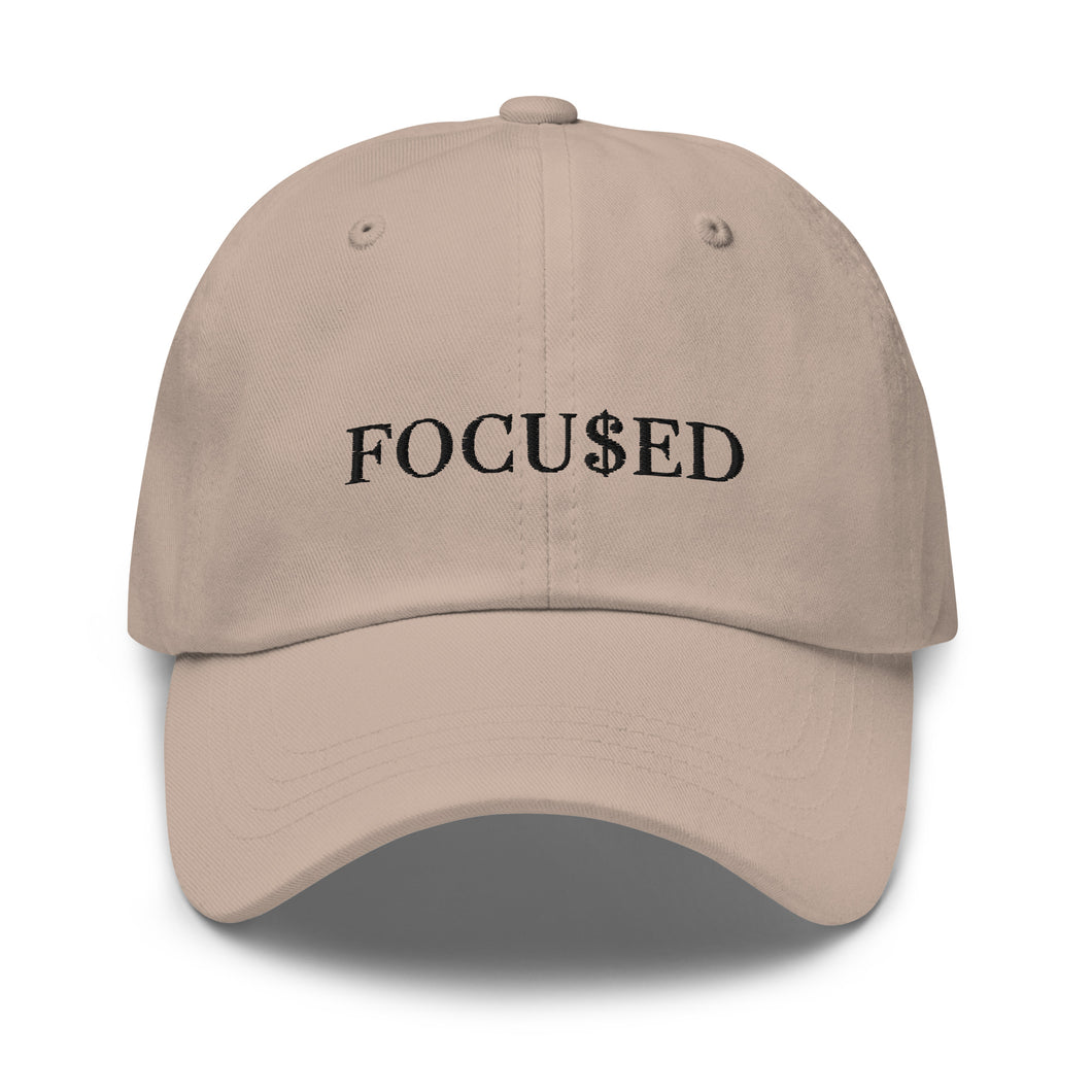 FOCU$ED Embroidered Dad Hat