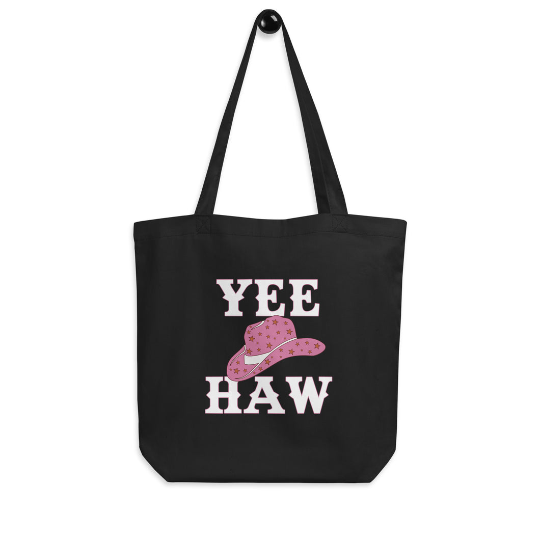 Yee Haw Cowgirl Eco Tote Bag
