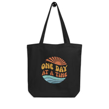 Load image into Gallery viewer, One Day At A Time Eco Tote Bag
