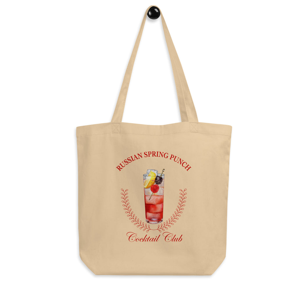Russian Spring Punch Cocktail Club Eco Tote Bag