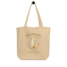 Load image into Gallery viewer, Piña Colada Cocktail Club Eco Tote Bag
