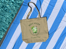 Load image into Gallery viewer, Mint Julep Cocktail Club Eco Tote Bag
