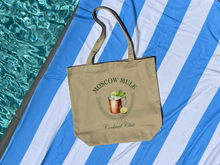 Load image into Gallery viewer, Moscow Mule Cocktail Club Eco Tote Bag
