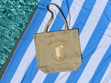 Load image into Gallery viewer, Piña Colada Cocktail Club Eco Tote Bag
