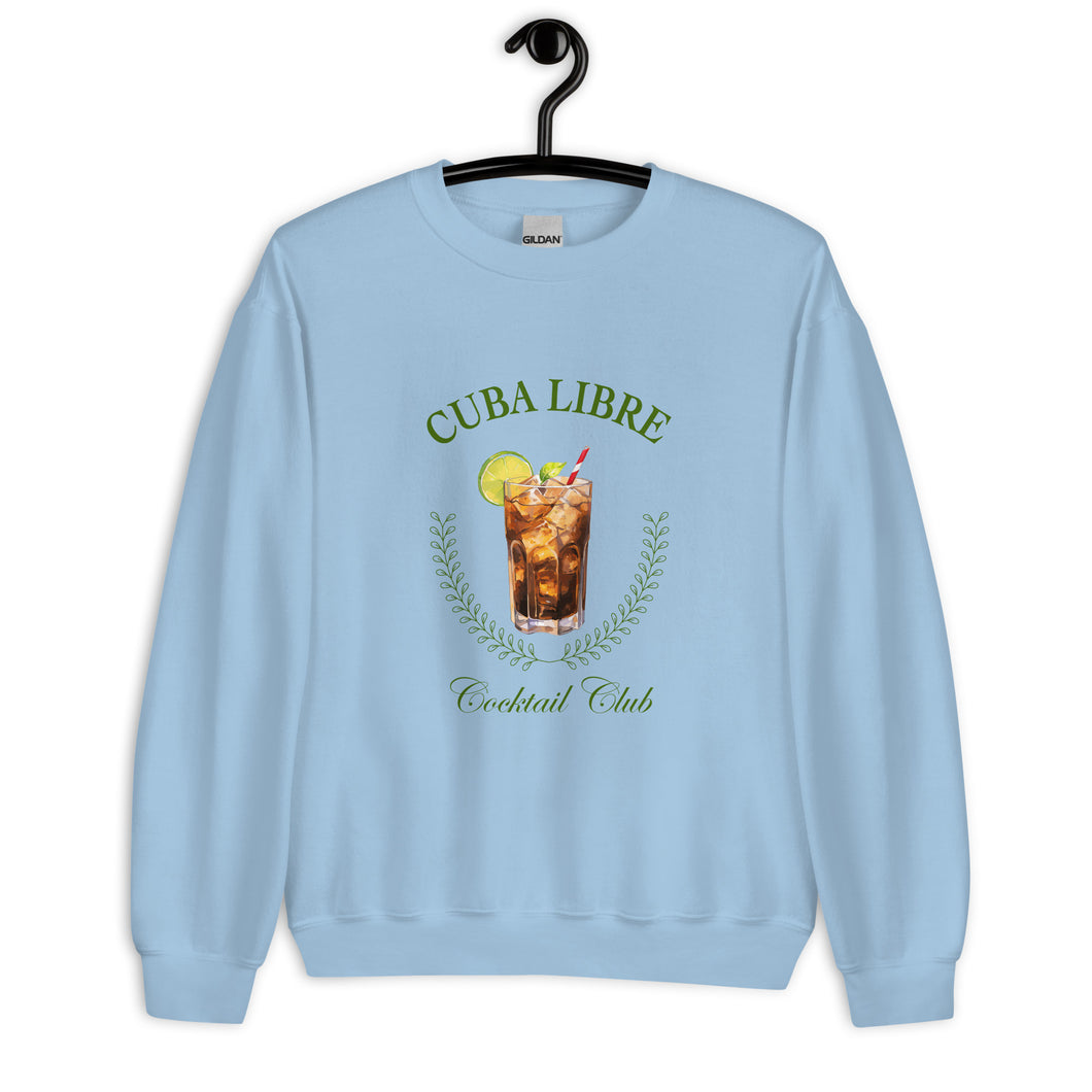 Cuba Libre Cocktail Club Unisex Sweatshirt