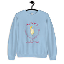 Load image into Gallery viewer, French 75 Cocktail Club Unisex Sweatshirt
