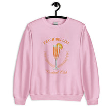 Load image into Gallery viewer, Peach Bellini Cocktail Club Unisex Sweatshirt
