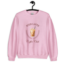 Load image into Gallery viewer, Iced Latte Coffee Club Unisex Sweatshirt
