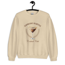 Load image into Gallery viewer, Espresso Martini Cocktail Club Unisex Sweatshirt
