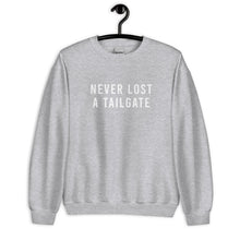 Load image into Gallery viewer, Never Lost A Tailgate Unisex Sweatshirt
