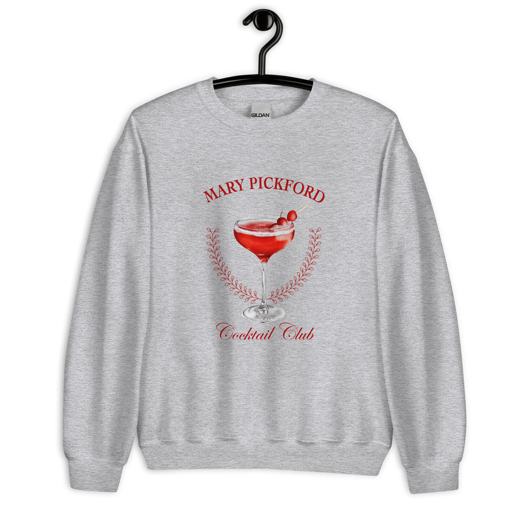 Mary Pickford Cocktail Club Unisex Sweatshirt