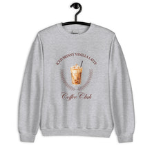 Load image into Gallery viewer, Iced Skinny Vanilla Latte Coffee Club Unisex Sweatshirt
