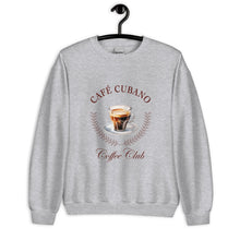 Load image into Gallery viewer, Café Cubano Coffee Club Unisex Sweatshirt

