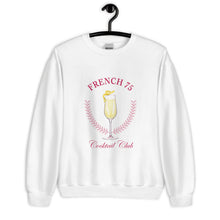 Load image into Gallery viewer, French 75 Cocktail Club Unisex Sweatshirt
