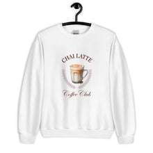 Load image into Gallery viewer, Chai Latte Coffee Club Unisex Sweatshirt
