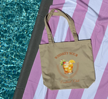 Load image into Gallery viewer, Whiskey Sour Cocktail Club Eco Tote Bag
