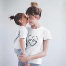 Load image into Gallery viewer, Mama Candy Heart Valentine&#39;s Day Short-Sleeve Unisex T-Shirt
