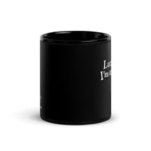 Load image into Gallery viewer, Lucky Me! I&#39;m An Aquarius Black Glossy Mug
