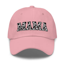 Load image into Gallery viewer, Mama Cow Print Embroidered Dad Hat
