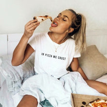 Load image into Gallery viewer, In Pizza We Crust Short-Sleeve Unisex T-Shirt

