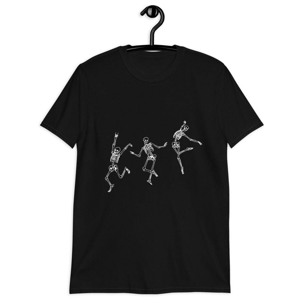 Dancing Skeletons Short-Sleeve Unisex T-Shirt