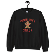 Lookin Like A Snack Unisex Christmas Sweatshirt
