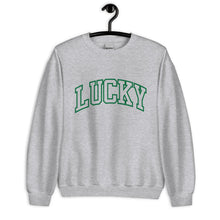 Load image into Gallery viewer, Lucky St Patrick&#39;s Day Unisex Sweatshirt
