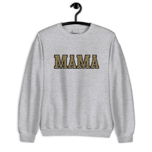 Load image into Gallery viewer, Mama Leopard Print Unisex Sweatshirt
