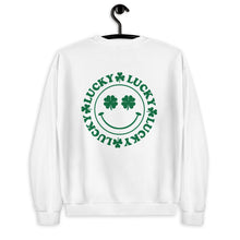 Load image into Gallery viewer, Lucky Smile St Patrick&#39;s Day Unisex Sweatshirt
