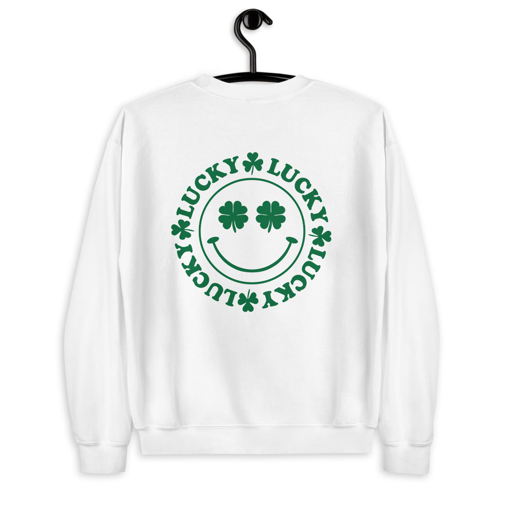 Lucky Smile St Patrick's Day Unisex Sweatshirt