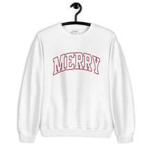 Load image into Gallery viewer, Merry Athletic Unisex Christmas Sweatshirt
