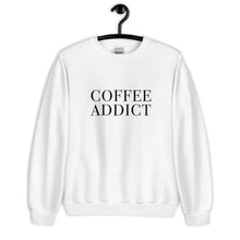 Load image into Gallery viewer, Coffee Addict Unisex Sweatshirt
