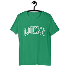 Load image into Gallery viewer, Lucky St Patrick&#39;s Day Short-Sleeve Unisex T-Shirt
