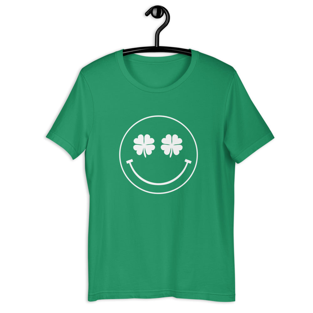 Lucky Smile St Patrick's Day Short-Sleeve Unisex T-Shirt