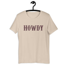 Load image into Gallery viewer, Howdy Distressed Short-Sleeve Unisex T-Shirt
