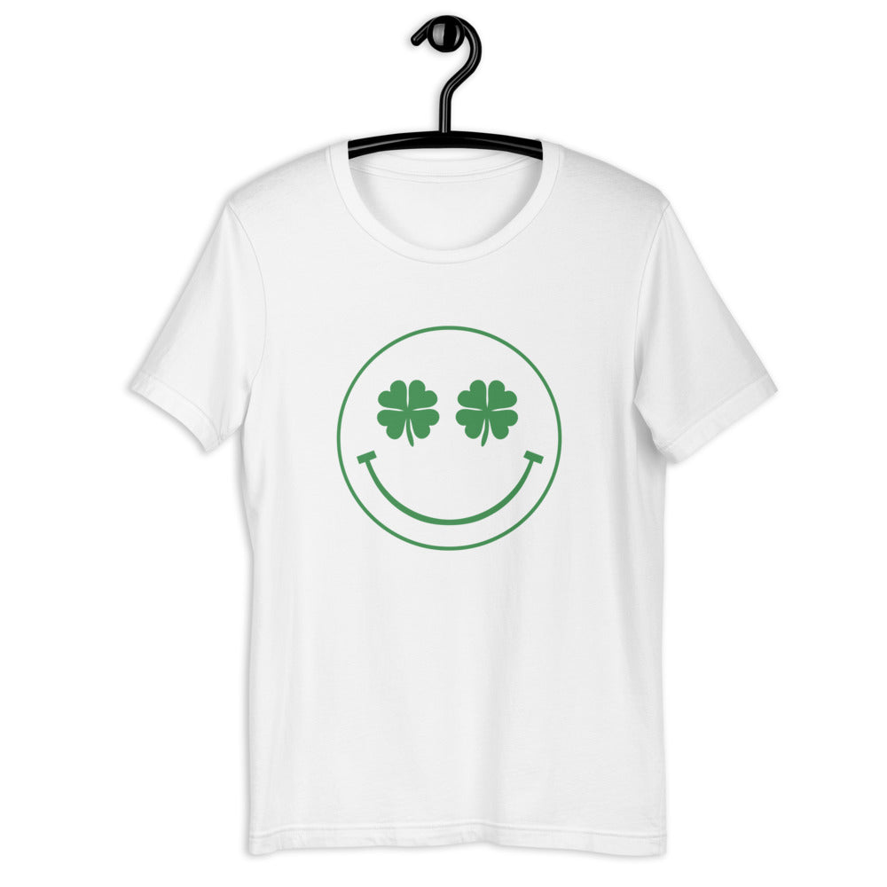 Lucky Smile St Patrick's Day Short-Sleeve Unisex T-Shirt *SAMPLE SALE*