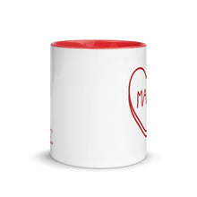 Load image into Gallery viewer, MAMA Candy Heart Valentine&#39;s Day Mug with Color Inside
