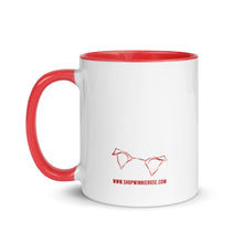 Load image into Gallery viewer, Vodka Candy Heart Anti Valentine&#39;s Day Mug with Color Inside
